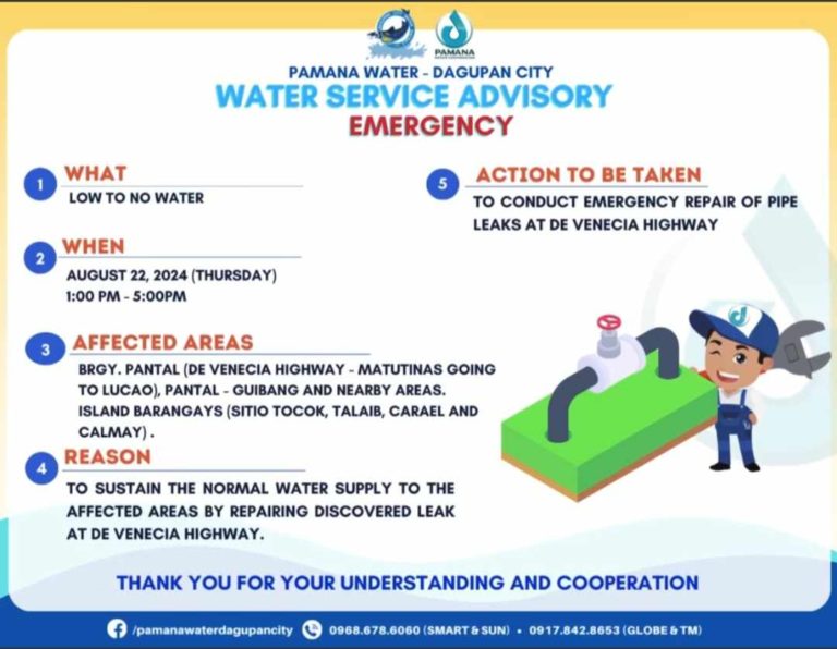 Water Service Advisory 082224