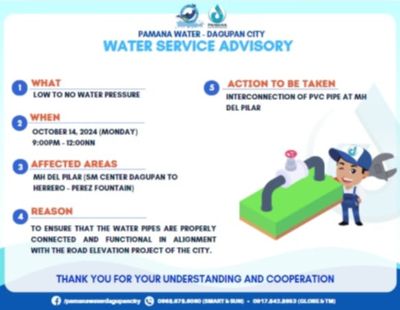 Water Service Advisory 10142024